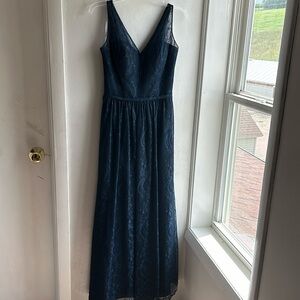 Navy Blue Prom Dress